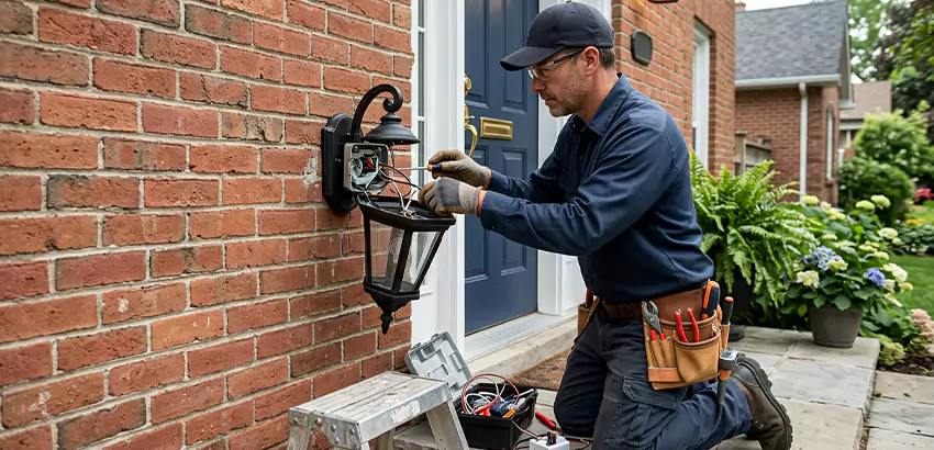 Outdoor Fixture Repair in Blacklick