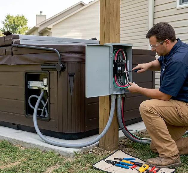 Professional Hot Tub Electrical Installation: Your Local Spa Wiring Team in Blacklick, OH