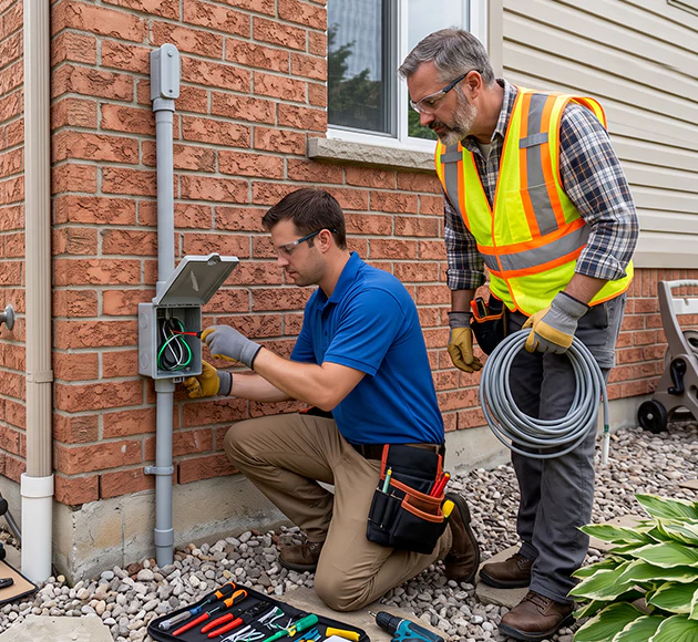 Professional Outdoor Outlet Installation: Your Local Exterior Wiring Team in Blacklick, OH