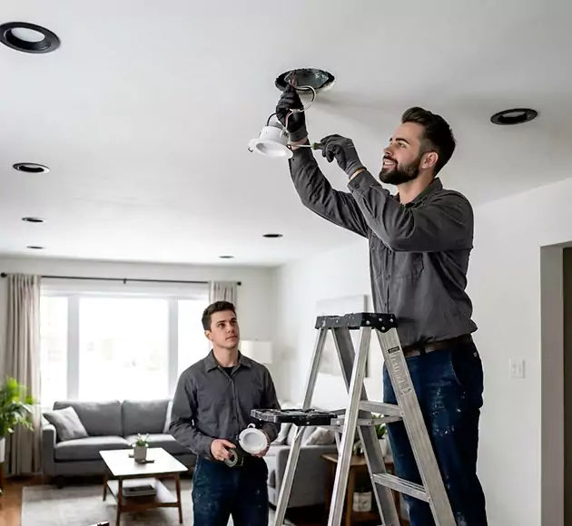 Professional Recessed Lighting Installation: Your Local Lighting Team in Blacklick, OH